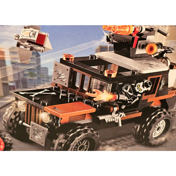 CROSSBONES' HAZARD HEIST Marvel Super Heroes LEGO Set #76050 NEW Sealed RETIRED - Picture 5 of 14